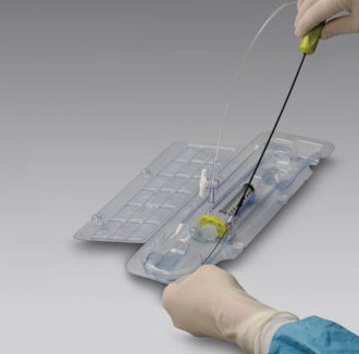 The Mynxgrip Vascular Closure Device from Cordis